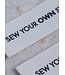 Atelier Brunette SEW YOUR OWN STYLE - kledinglabel 5 stuks