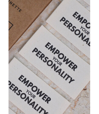 Atelier Brunette EMPOWER YOUR PERSONNALITY - clothing label 5 pieces
