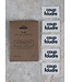 Atelier Brunette coup de foudre - kledinglabel 5 stuks