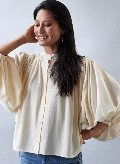 Atelier Brunette LA BLOUSE sewing pattern - Atelier Brunette