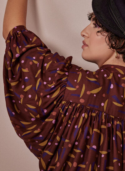 Atelier Brunette LA BLOUSE sewing pattern - Atelier Brunette