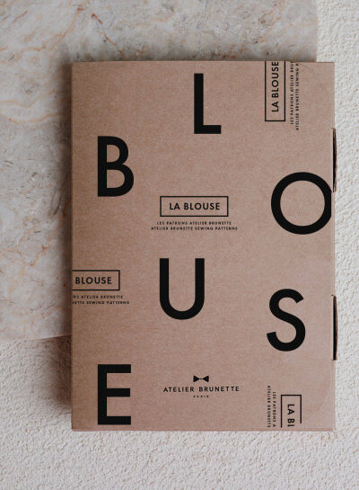 Atelier Brunette LA BLOUSE naaipatroon - Atelier Brunette