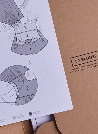 Atelier Brunette LA BLOUSE naaipatroon - Atelier Brunette