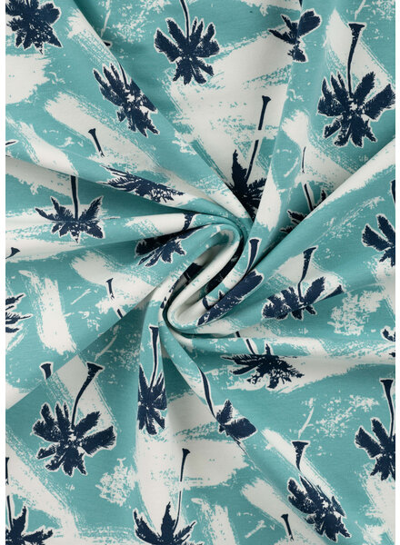 Qjutie the qjutest palmtrees - french terry