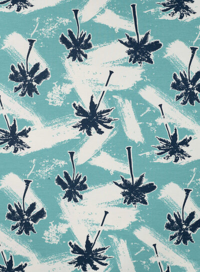 Qjutie the qjutest palmtrees - french terry