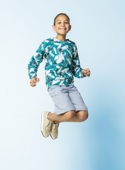 Qjutie the qjutest palmtrees - french terry