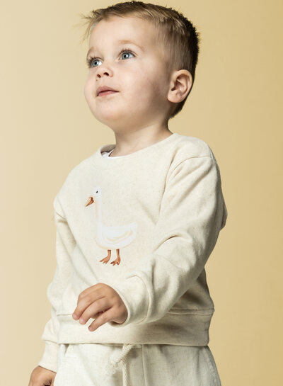 Qjutie the qjutest gans - strijkapplicatie - qjutie the qjutest