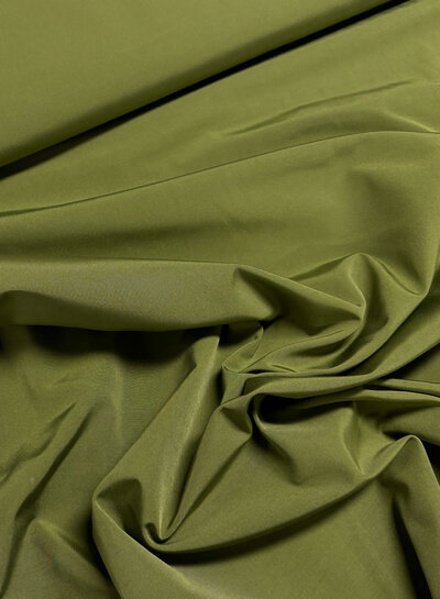 Madeline olive green trench coat - cotton - water-repellent