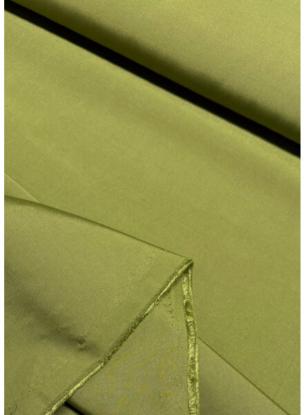 Madeline olive green trench coat - cotton - water-repellent