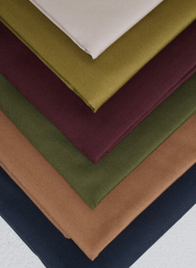 Atelier Brunette Deep charcoal - water-repellent cotton - trench coat fabric