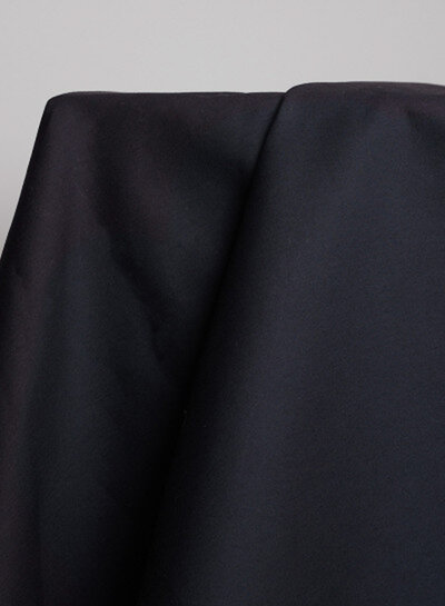 Atelier Brunette Deep charcoal - water-repellent cotton - trench coat fabric