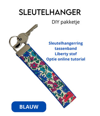 Madeline Liberty DIY Keychain Kit - Blue