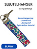 Madeline Liberty DIY sleutelhanger pakket - blauw