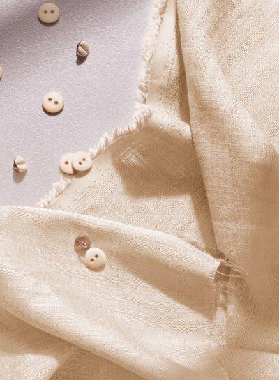 Atelier Brunette Flake Off white - ecovero viscose