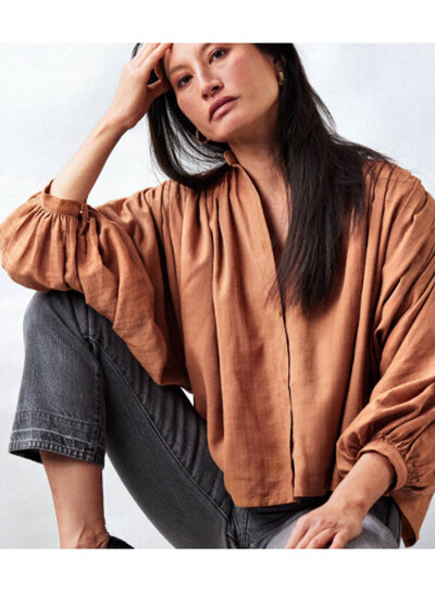 Atelier Brunette Flake Pecan Pie - ecovero viscose