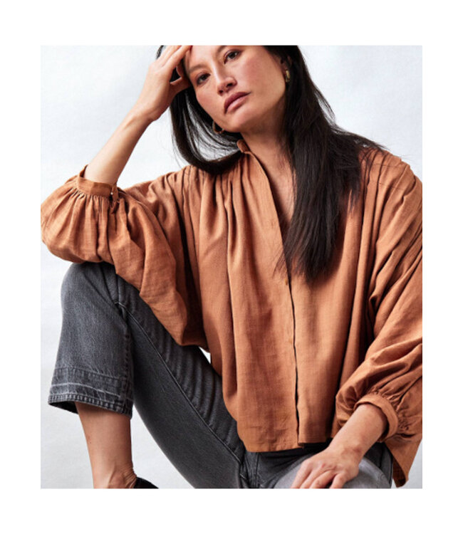 Atelier Brunette Flake Pecan Pie - ecovero viscose