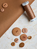 Atelier Brunette Pecan Pie - water-repellent cotton - trench coat fabric