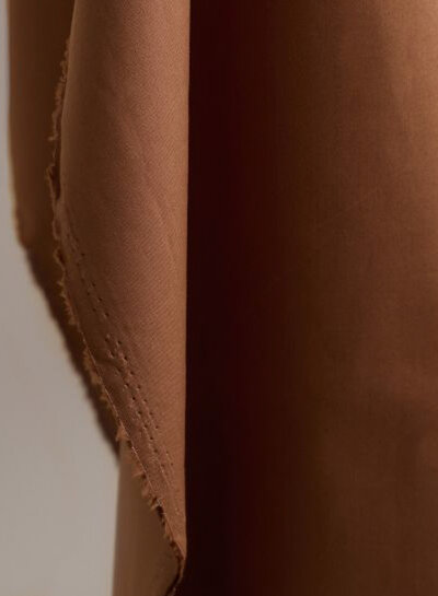 Atelier Brunette Pecan Pie - water-repellent cotton - trench coat fabric