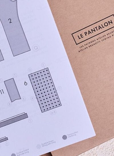 Atelier Brunette LE PANTALON naaipatroon - Atelier Brunette