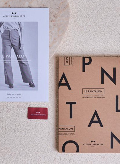 Atelier Brunette LE PANTALON naaipatroon - Atelier Brunette