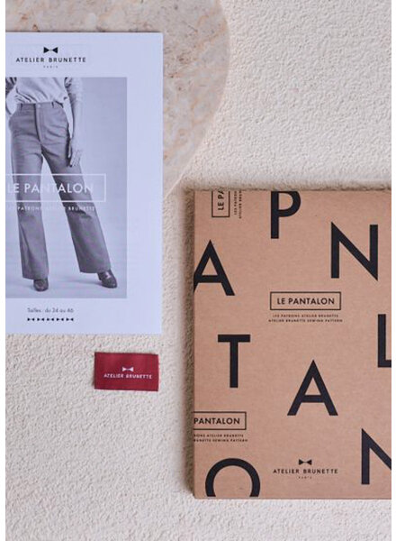Atelier Brunette LE PANTALON naaipatroon - Atelier Brunette