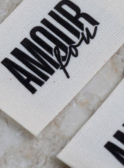 Atelier Brunette clothing label 5 pieces - Amour Fou