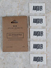 Atelier Brunette clothing label 5 pieces - Amour Fou