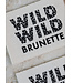 Atelier Brunette kledinglabel 5 stuks - Wild Wild Brunette