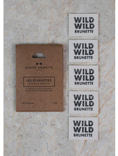 Atelier Brunette clothing label 5 pieces - Wild Wild Brunette