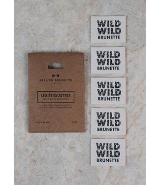 Atelier Brunette clothing label 5 pieces - Wild Wild Brunette