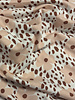 Madeline Flower power - jersey - soft pink and rust