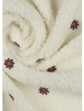 Madeline teddy embroidery flowers - prachtige teddy