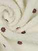 Madeline teddy embroidery flowers - beautiful sherpa