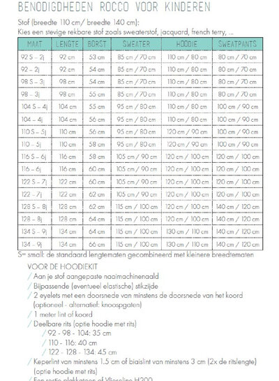 Zonen09 Rocco hoodie kids - PDF pattern