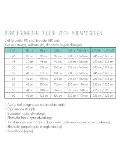 Zonen09 Billie t-shirt adults - PDF pattern