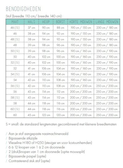 Zonen09 Theo hemd mannen - PDF patroon