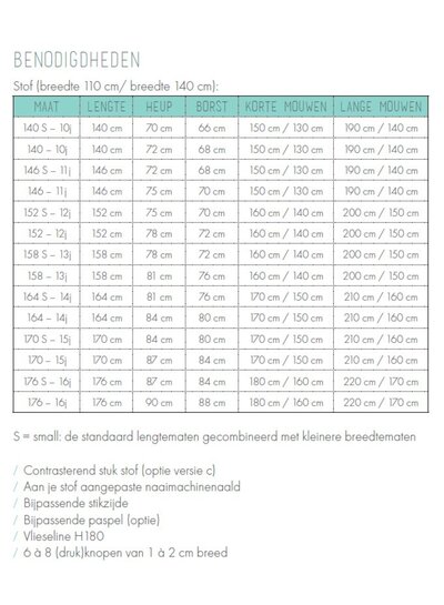 Zonen09 Theo hemd teens - PDF patroon