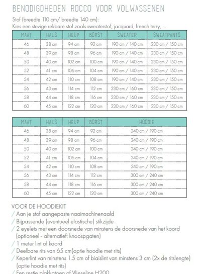 Zonen09 Rocco hoodie adults - PDF pattern