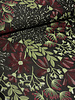 Dandelions black - woven jacquard