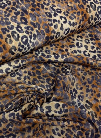 Madeline leopard double gauze/ tetra