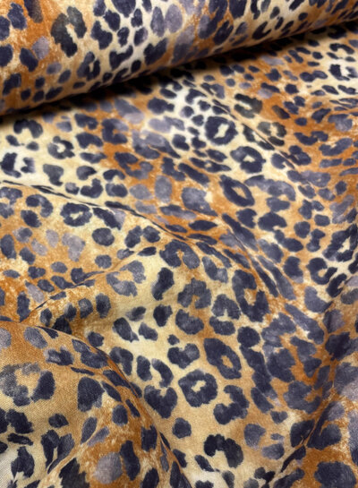 Madeline leopard double gauze/ tetra