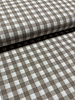Madeline vichy check sand - soft cotton