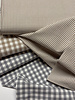 Madeline 2.7mm vichy check sand - soft cotton