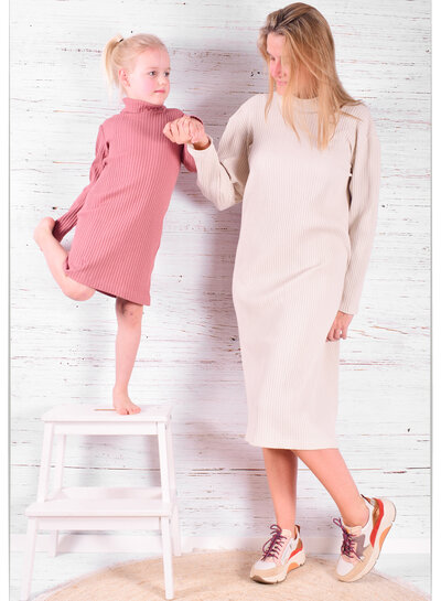 Bel'Etoile Zen dress/trui - dames en kinderen - papieren patroon