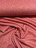 Madeline coral melange - knitted interlock - very soft