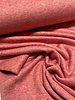 Madeline coral melange - knitted interlock - very soft