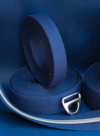 ZipperZoo Lazulli Blue - tassenband pak van 1,5 meter