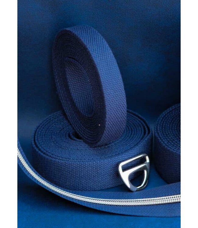 ZipperZoo Lazulli Blue - tassenband pak van 1,5 meter
