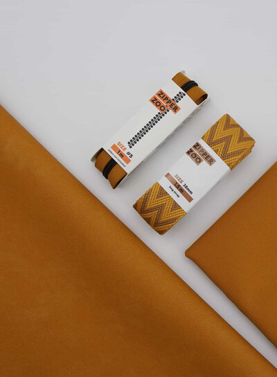 ZipperZoo Pumpkin Spice - spiral zipper 1 meter #5