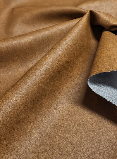 Cognac Mora imitation leather